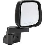 Dorman 955-695 Yolcu Tarafı Manuel Kapı Aynası - Seçili Jeep Modelleriyle Uyumlu, Siyah