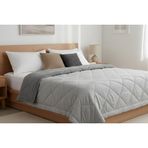 Dormeur Wellsoft Yorgan Çift Kişilik, Gri