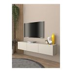 Dorpek Pergamon Tv Ünitesi ve Sehpası 150 Cm Kumtaşı Bej