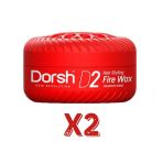 Dorsh Fire D2 2x150 ml Saç Şekillendirici Wax