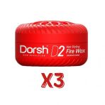 Dorsh Fire D2 3x150 ml Saç Şekillendirici Wax