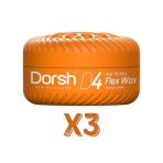 Dorsh Flex D4 3x150 ml Saç Şekillendirici Wax