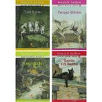 Dört Yavru - Yuvaya Dönüş - Yeni Arkadaş - Kentte Tek Başına - Kanatlı Kediler Masalı 4 Kitap Set - Ursula K. Le Guin