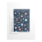 Dörtel Tedarik Harry Potter Hogwarts Temalı Çizgisiz Defter