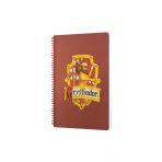 Dörtel Tedarik Spiralli Defter Harry Potter Gryffindor Kiremit Rengi Çizgili Defter 80 Yp 17X24 Dft-388562