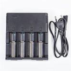 DÖRTLÜ 3,7V Lİ-ON PİL ŞARJ ALETİ 16340-14500-18650-26650