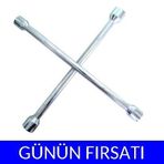 Dörtlü Bijon Anahtarı ( Tüm Araçlara Uygun )