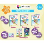 Dortrenk 2. Sinif Yaz Tatil Kitabi Seti (6 Parca)