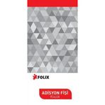 Doru Folıx Adisyon Fişi Küçük