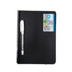 Doruk 40 Sayfa A5 Siyah Defter Ve Beyaz Kalem Set