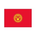 DORUK Kırgızistan Gönder Bayrağı 70 x 105