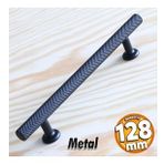 Doruk Kulp Mobilya Mutfak Dolabı Çekmece Dolap Kulpları Kapak Kulpu Kulbu Siyah 128 Mm-12.8 Cm Metal