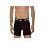 Doruk KY001DorukSiyahLikralıBoxerTekli Erkek Siyah Renk Beli Lastikli Tekli Boxer