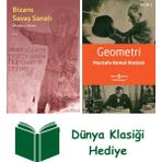 Doruk Yayınları Bizans Savaş Sanatı + Geometri + Dünya Klasiği Hediye - Hayır