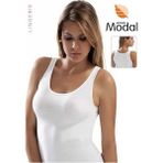 Dorya 1071 Beyaz Modal Kalın Askı Atlet