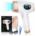Dorzu Zkmagıc Lazer Epilasyon 9 Enerji Seviyesi Ve 3 Fonksiyon Hr/Sc/Ra, 999.900 Işık Atımı İle Kadınlar, Erkekler, Koltuk Altı, Bacaklar, Vücut İçin Ağrısız Epilasyon Lazeri