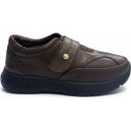 Dosa Shoes 962 Syh Ortopedik Anne Ayakkabısı Yandan Dikişli Cırtlı - Kahve