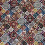 Döşemelik Kumaş Dijital Baskı Patchwork Desen