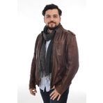 Dosimira Denim Siyah Erkek Fular