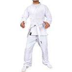 Dosmai SB101 Beyaz 130 - 137 cm Kuşaklı Dövüş Elbisesi