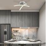 Dosse 2li Krom 15 Watt Plafonyer 3 Renkli Ledli Modern Mutfak Banyo Led Salon Sarkıt Avize