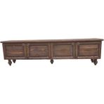 Dosswood Doss Masif Ahşap Tv Ünitesi - Ceviz - 40 × 55 × 220 cm