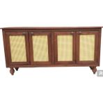 Dosswood Masif Ahşap Hazeran Konsol - 40*80*200 - Ceviz