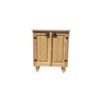 Dosswood Masif Ahşap Konsol - 40x80x100 cm - Ceviz