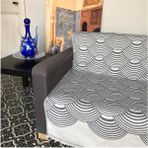 Dost Serena Koltuk Şalı - 170 x 200 cm - Siyah