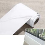 Dostear Banyo için Duvar Kağıdı Aynası Kenarları Soyun ve Yapıştırın Sınıf Bülten Tahtası Kenarları Boho Kağıt Sınıf Trim Setleri için Sir Beyaz 20 X 500 cm