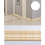 Dostear BordüRe kendinden yapışkanlı çocuk odası duvar kağıdı oturma odası duvar dekorasyonu banyo 3 boyutlu fayans çıkartması duvar çıtaları orijinal ahşap rengi 3,15 x 90,55 inç