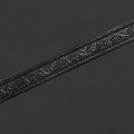 Dostear Duvar Kağıdı Bordür Soyma ve Yapıştır Duvar Bordürü Çıkartması Ev Tavan Dekoratif Bordür Banyo Oturma Odası Mutfak için Siyah 4 X 230 cm (2 adet)