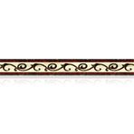 Dostear Duvar Kenarları Soyma ve Yapıştır Duvar Kağıdı Bordür Pencere Trim Kalıp Ayna Çerçeve Kiti Duvar Paneli Bülten Panosu Kenarları Işıklı İnce Çizgiler 5 X 300 cm