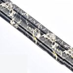 Dostear Duvar Kenarları Soyma ve Yapıştır Duvar Kağıdı Bordür Pencere Trim Kalıp Ayna Çerçeve Kiti Duvar Paneli Bülten Panosu Kenarları Siyah Altın Yeşim 8 X 230 cm