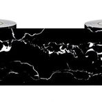 Dostear Duvar Kenarlıkları Soyup Yapıştırın Duvar Kağıdı Bordür Pencere Trim Kalıp Ayna Çerçeve Kiti Duvar Paneli Bülten Panosu Kenarları Obsidiyen 12 X 500 cm