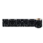 Dostear Peel and Stick Duvar Kağıdı Banyo için Ayna Bordürleri Sınıf Bülten Tahtası Bordürleri Boho Kağıdı Sınıf Trim Setleri Beyaz Mermer 10 cm x 240 cm