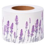 Dostear Peel and Stick Duvar Kağıdı Bordür Kendinden Yapışkanlı Duvar Bordürü Çıkartması Ev Tavan Dekoratif Bordür Banyo Oturma Odası Mutfak Lavanta 10 x 300 cm
