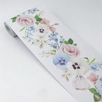 Dostear Peel and Stick Duvar Kağıdı Bordür Kendinden Yapışkanlı Duvar Bordürü Sticker Ev Tavan Dekoratif Bordür Banyo Oturma Odası Mutfak için YX208 12 cm X 1000 cm