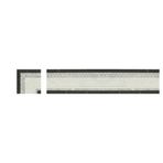 Dostear Peel and Stick Duvar Kağıdı Bordürü Kendinden Yapışkanlı Duvar Bordürü Çıkartması Ev Tavan Dekoratif Bordür Banyo Oturma Odası Mutfak Gri Çizgili 10 X 500 cm