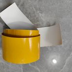 Dostear Peel and Stick Tıknaz Parıltılı Duvar Kağıdı Bordür Kendinden Yapışkanlı Duvar Bordürü Çıkartması Ev Tavan Dekoratif Bordür Banyo Oturma Odası Mutfak için Beyaz Çizgiler 5 X 200 cm