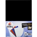 Dosy Cilt Kapağı Plastik Opak A4 100 Lü Siyah (100 Lü Paket)