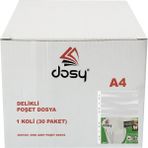 Dosy Pp Poşet Dosya A4 1 Koli ( 30 Pkaet )