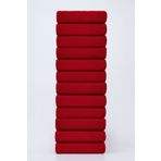 Dotamess 12 Adet 50 X 90 cm Mikrofiber El Yüz Kuaför Berber Spor Havlusu Leke Ve Saç Boyası Tutmayan