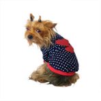 Dots Love Mom Oval Yaka Tişört Köpek Kıyafeti Köpek Elbisesi, Anneler Günü 3XL