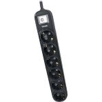 Dotvolt Surge Hunter 6 Lı Akım Korumalı Grup Priz 1.5 Metre - Siyah