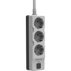 Dotvolt Üçlü 1.5 Metre Kablolu Akım Korumalı Priz Beyaz Anahtarlı Surge Hunter 1050 Joule