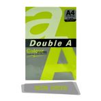 Double A 100'lü A4 75 gr Fosforlu Yeşil Renkli Fotokopi Kağıdı