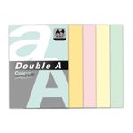 Double A 100'lü A4 80 gr Pastel Karışık Renkli Fotokopi Kağıdı
