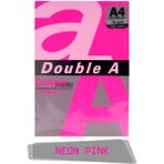 Double A Renkli Fotokopi Kagidi 25 Li A4 75 Gr Fosforlu Pembe