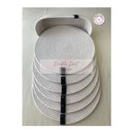 Double Knot Design 7 Parça Supla Amerikan Servis Seti Hediyelik Hasır Jüt Tress Yemek Masası Davet